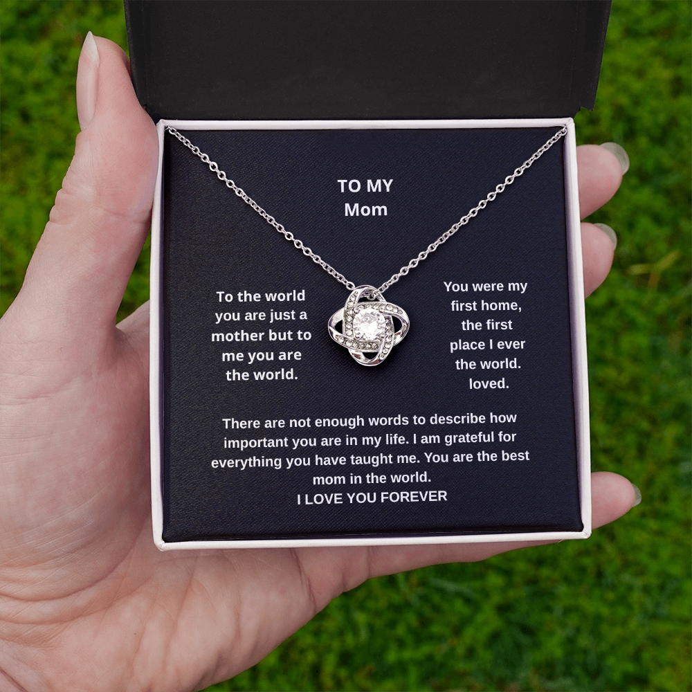 Eternal Love Knot Necklace