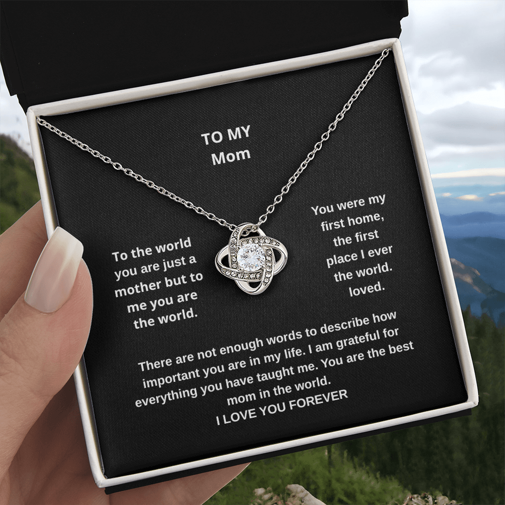Eternal Love Knot Necklace