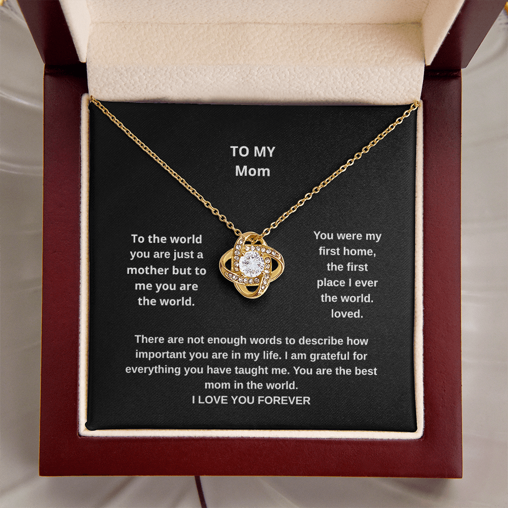 Eternal Love Knot Necklace