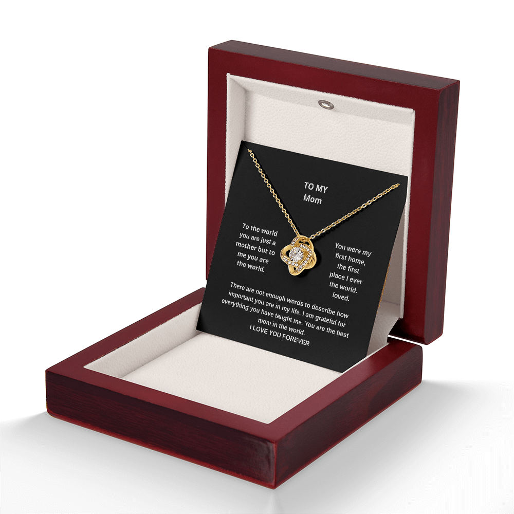 Eternal Love Knot Necklace