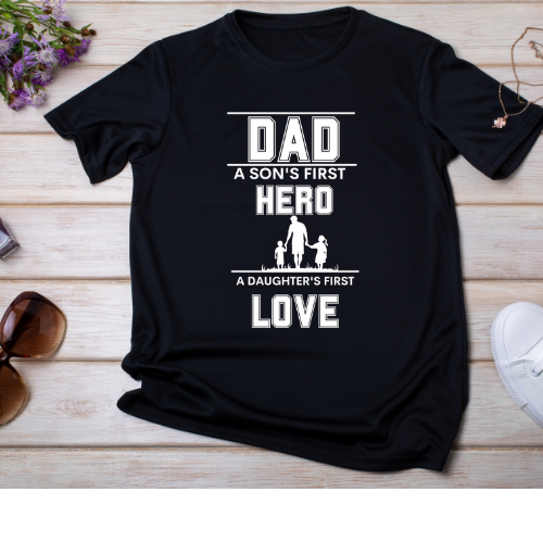 💙 DAD – A Son's First Hero 💪 A Daughter's First Love 💖💙
