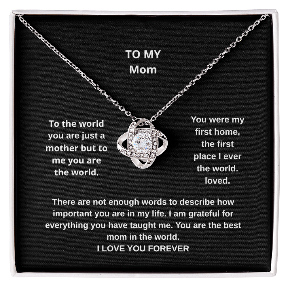 Eternal Love Knot Necklace