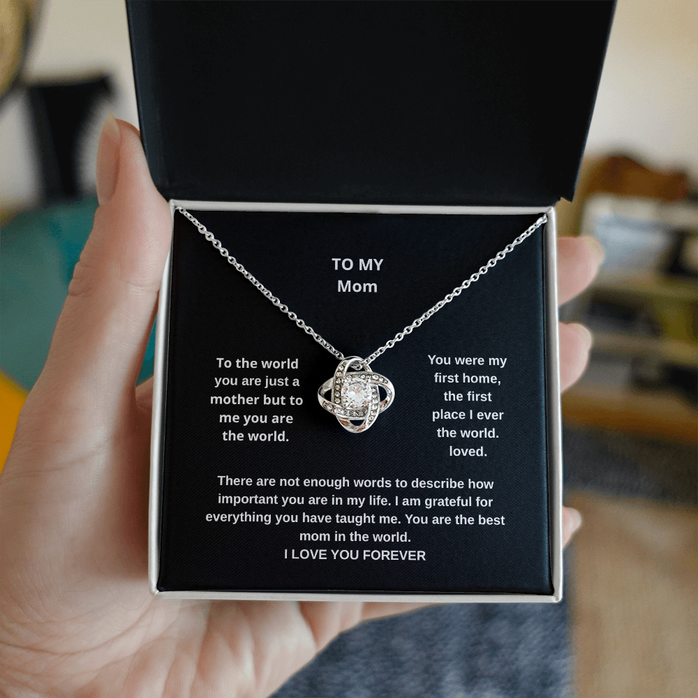 Eternal Love Knot Necklace