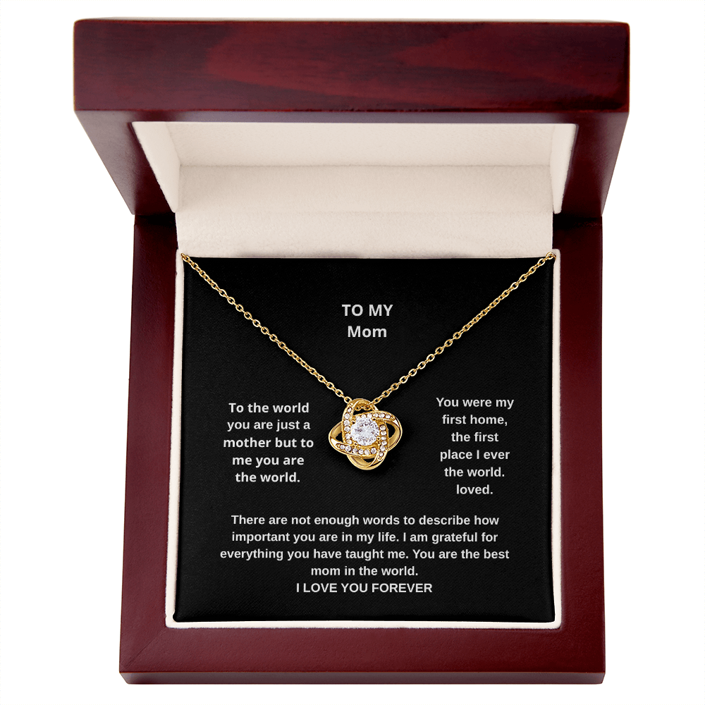 Eternal Love Knot Necklace