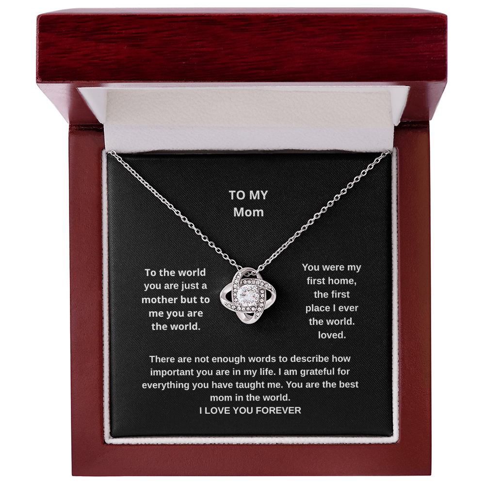 Eternal Love Knot Necklace