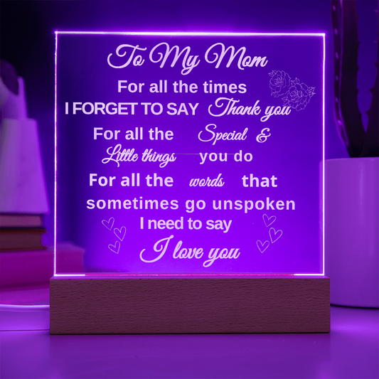 LOVE GIFT FOR MOM